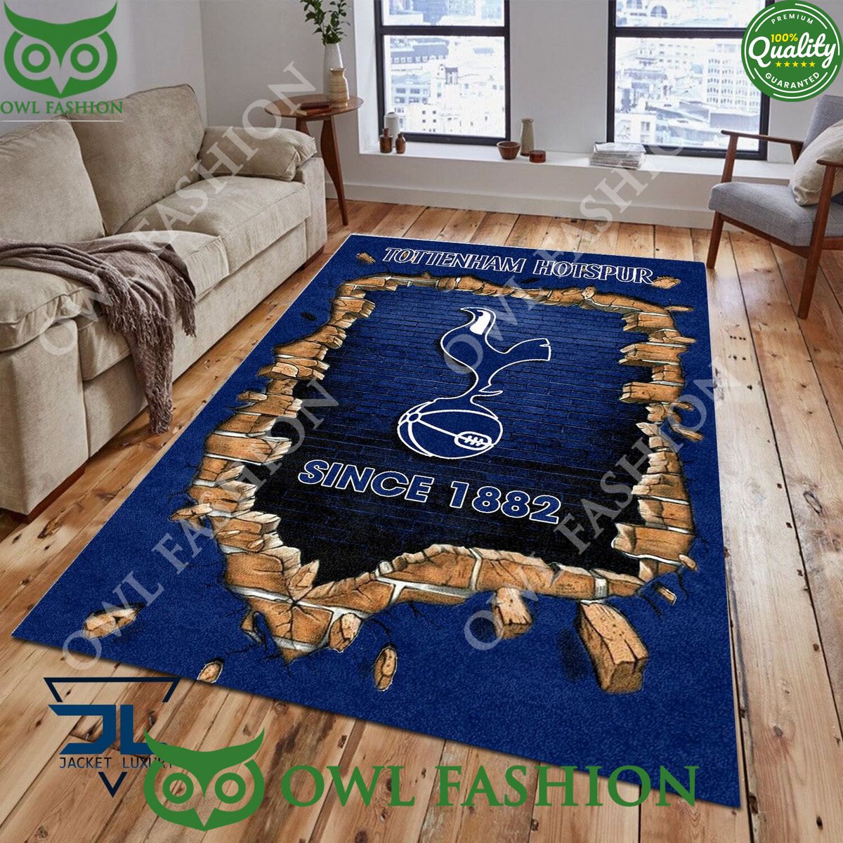 Tottenham Hotspur F.C 1883 Premier League Living Room - Adult & Kids T-Shirts, Sweatshirts & Hoodies apparel design preview 1