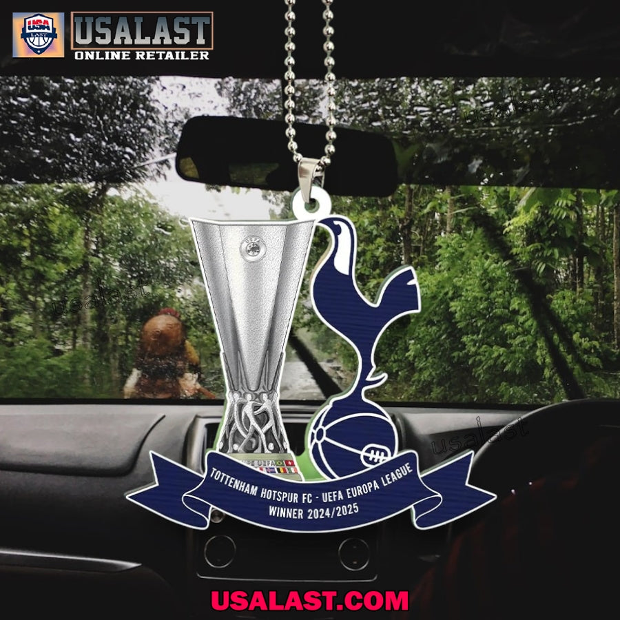 Tottenham Hotspurs UEFA Europa League Winner 2025 Car - Adult & Kids T-Shirts, Sweatshirts & Hoodies apparel design preview 1