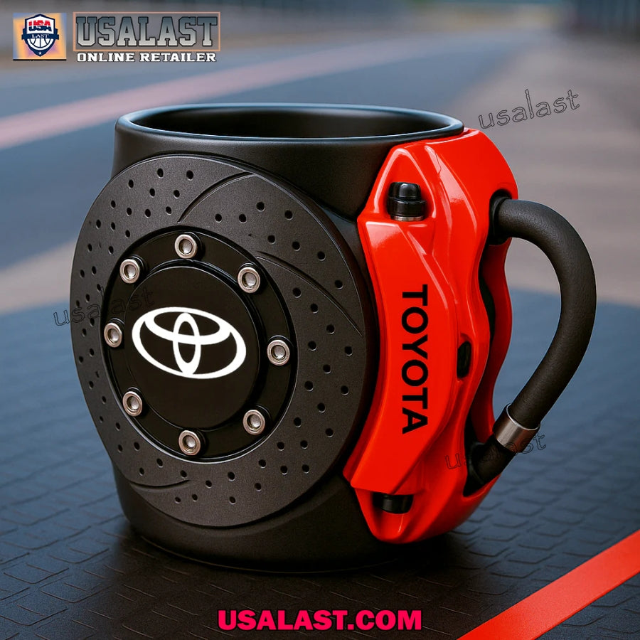 Toyota Car Logo Brake Caliper Mug - Adult & Kids T-Shirts, Sweatshirts & Hoodies apparel design preview 1