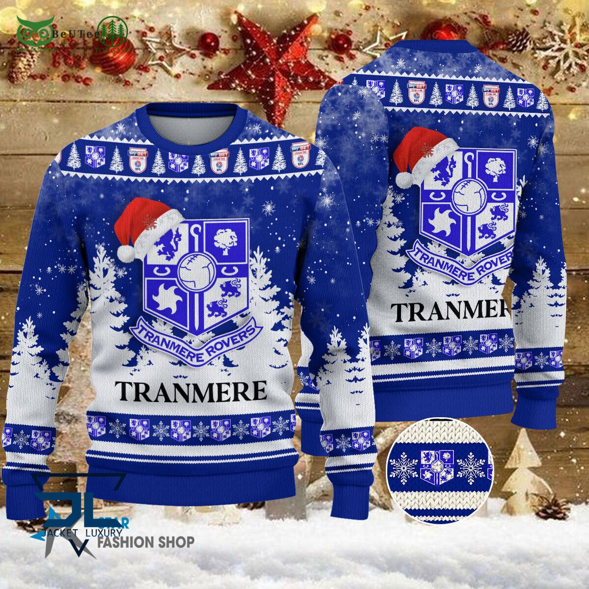 Tranmere Rovers EFL English Football League Champions - Adult & Kids T-Shirts, Sweatshirts & Hoodies apparel design preview 1