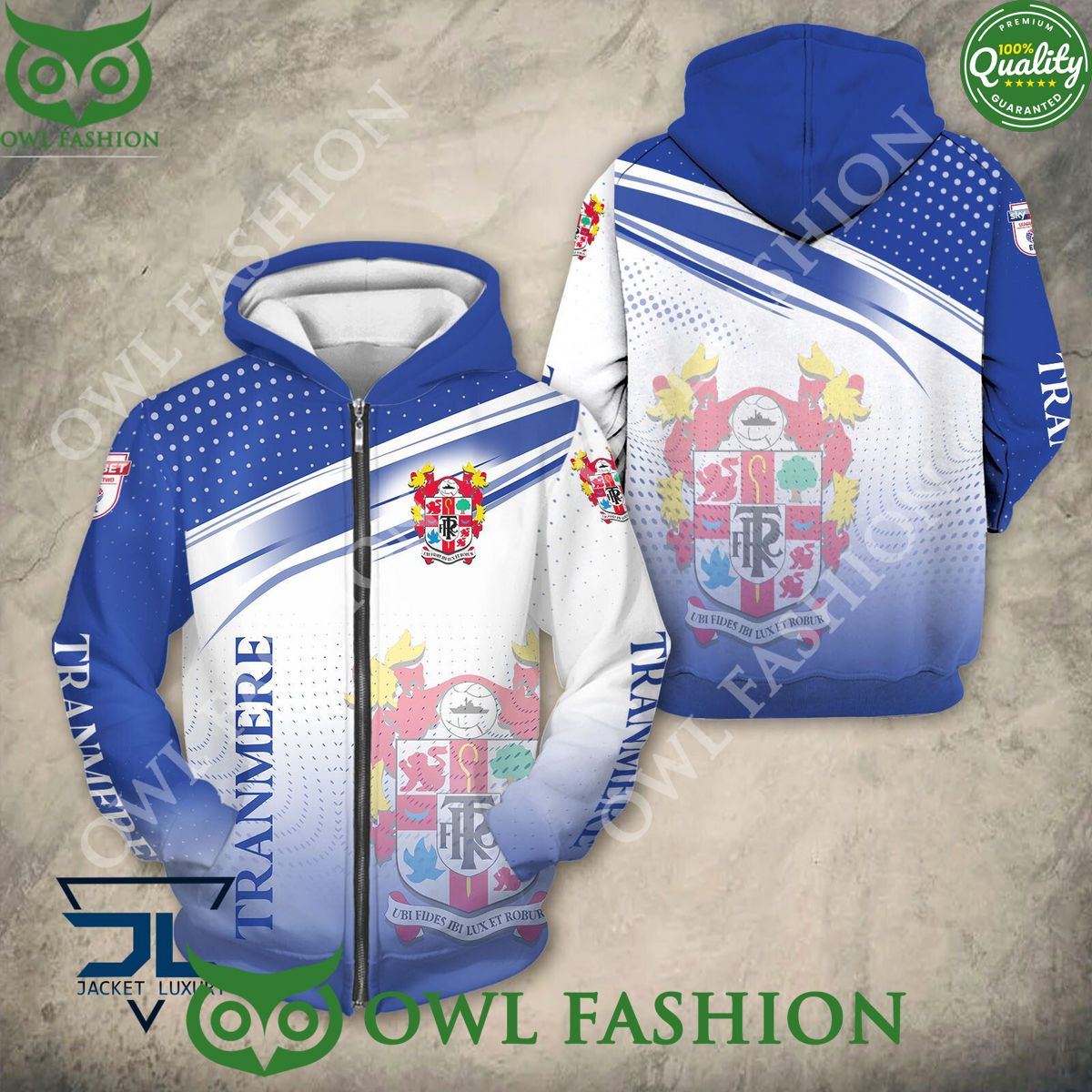 Tranmere Rovers Logo League Two Printed - Adult & Kids T-Shirts, Sweatshirts & Hoodies apparel design preview 1