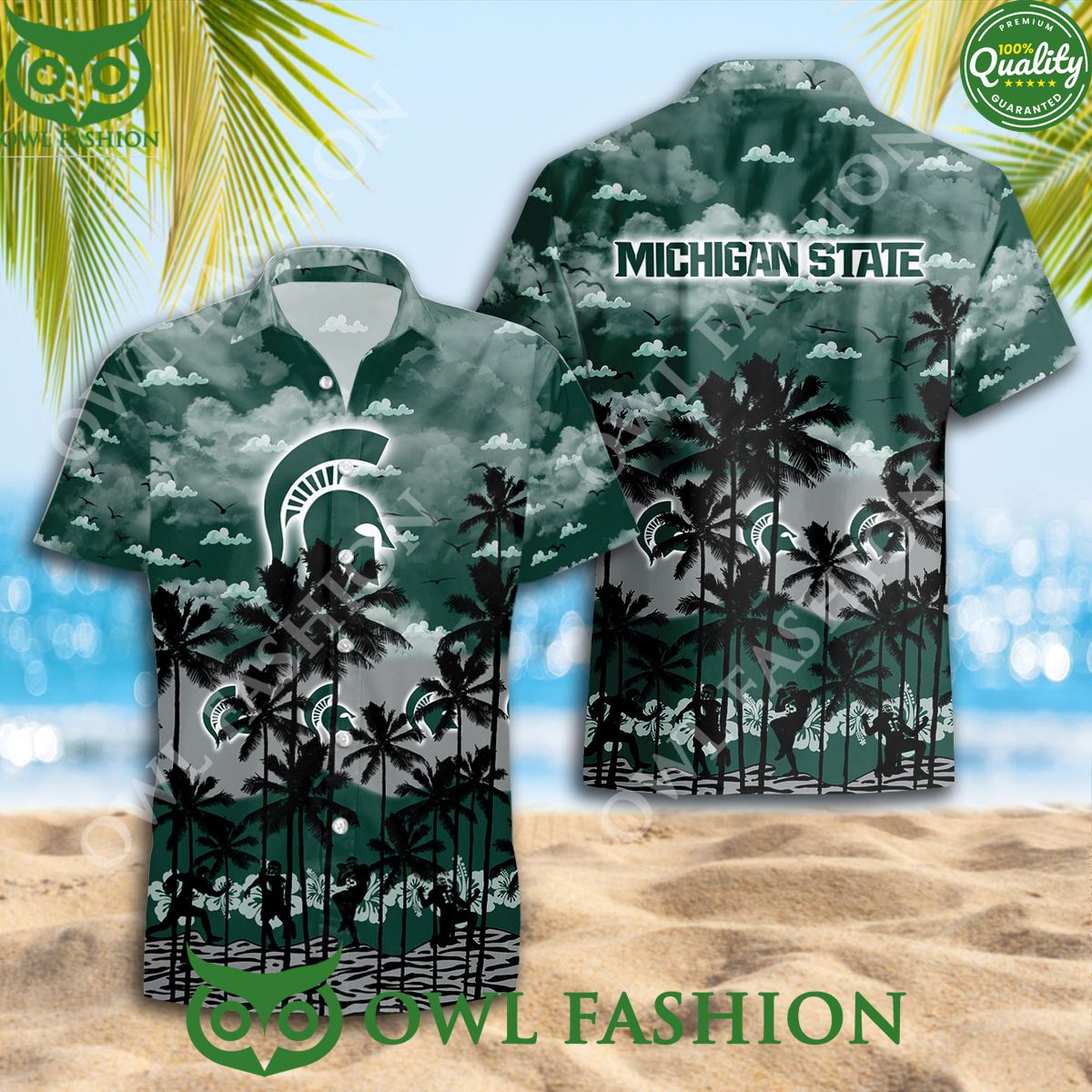 Trending 2024 Michigan State Spartans Summer Limited - Adult & Kids T-Shirts, Sweatshirts & Hoodies apparel design preview 1