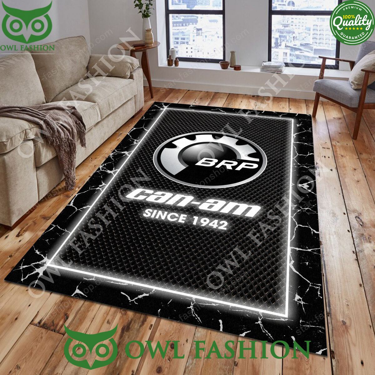 Trending BRP Can am Motorcycle Brand Carpet Rug - Adult & Kids T-Shirts, Sweatshirts & Hoodies apparel design preview 1