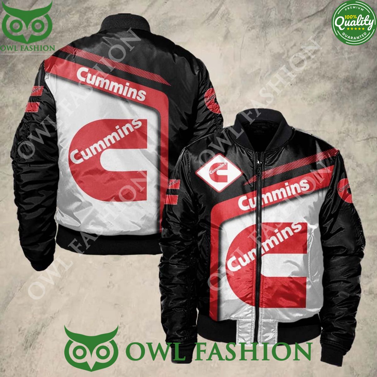 Trending Cummins Engines Truck Brand Bomber Jacket - Adult & Kids T-Shirts, Sweatshirts & Hoodies apparel design preview 1