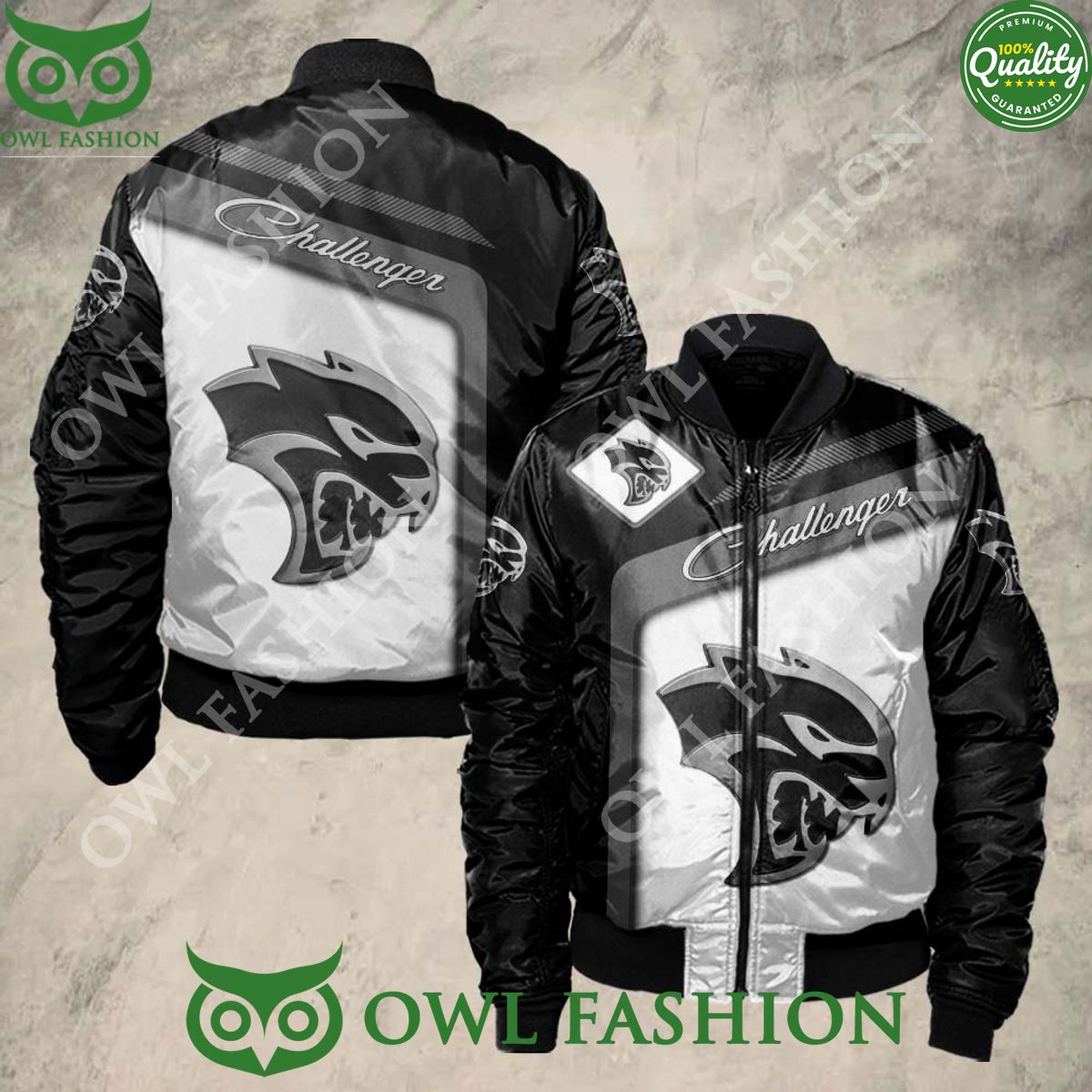 Trending Dodge Challenger Car Sport Bomber Jacket - Adult & Kids T-Shirts, Sweatshirts & Hoodies apparel design preview 1