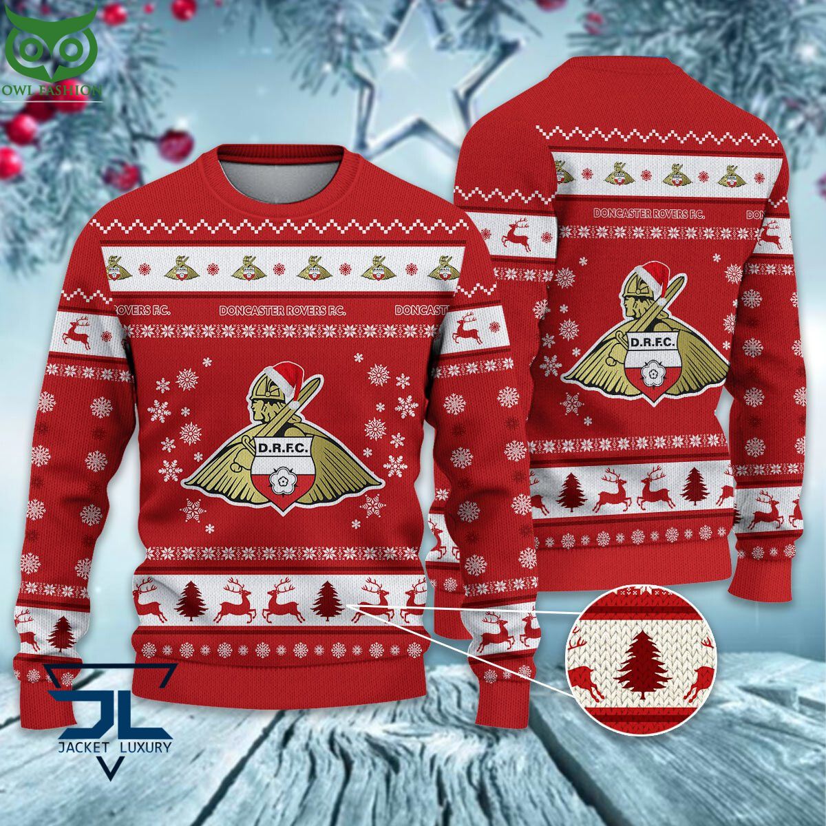 Trending Doncaster Rovers EPL League Cup New Ugly - Adult & Kids T-Shirts, Sweatshirts & Hoodies apparel design preview 1