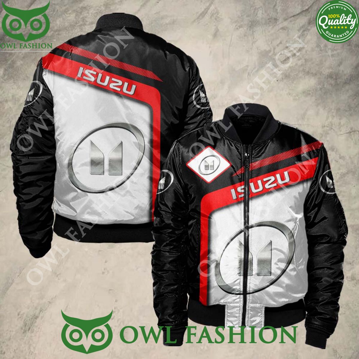 Trending Isuzu Car Sport Bomber Jacket - Adult & Kids T-Shirts, Sweatshirts & Hoodies apparel design preview 1