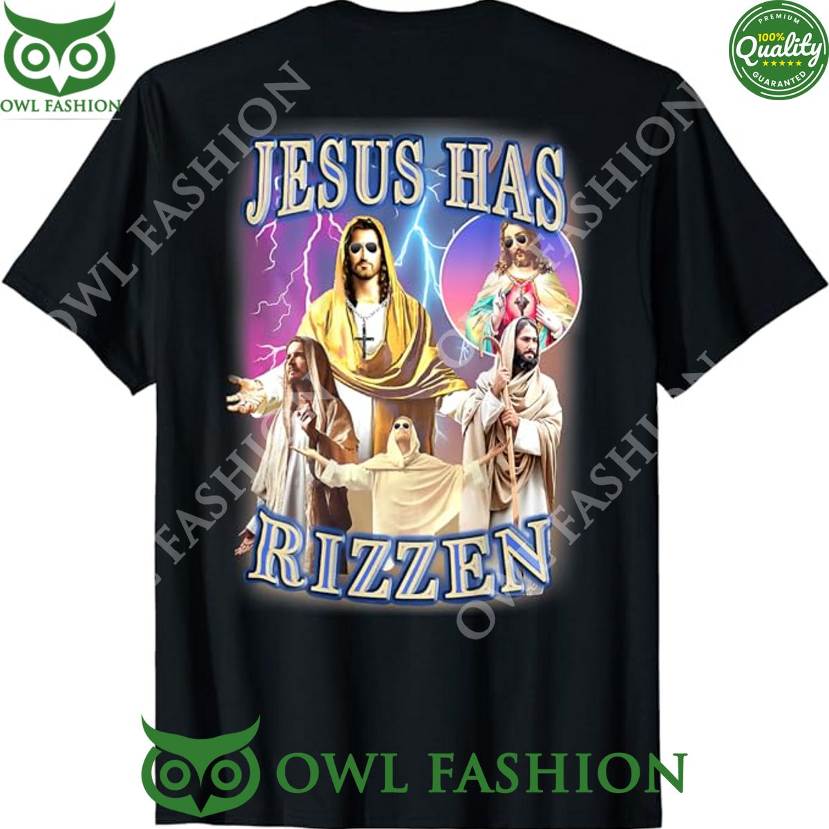 Trending Jesus has rizzen - Adult & Kids T-Shirts, Sweatshirts & Hoodies apparel design preview 1