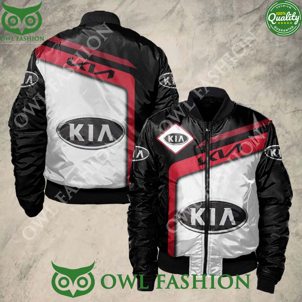 Trending Kia Brand Bomber Jacket Printed - Adult & Kids T-Shirts, Sweatshirts & Hoodies apparel design preview 1