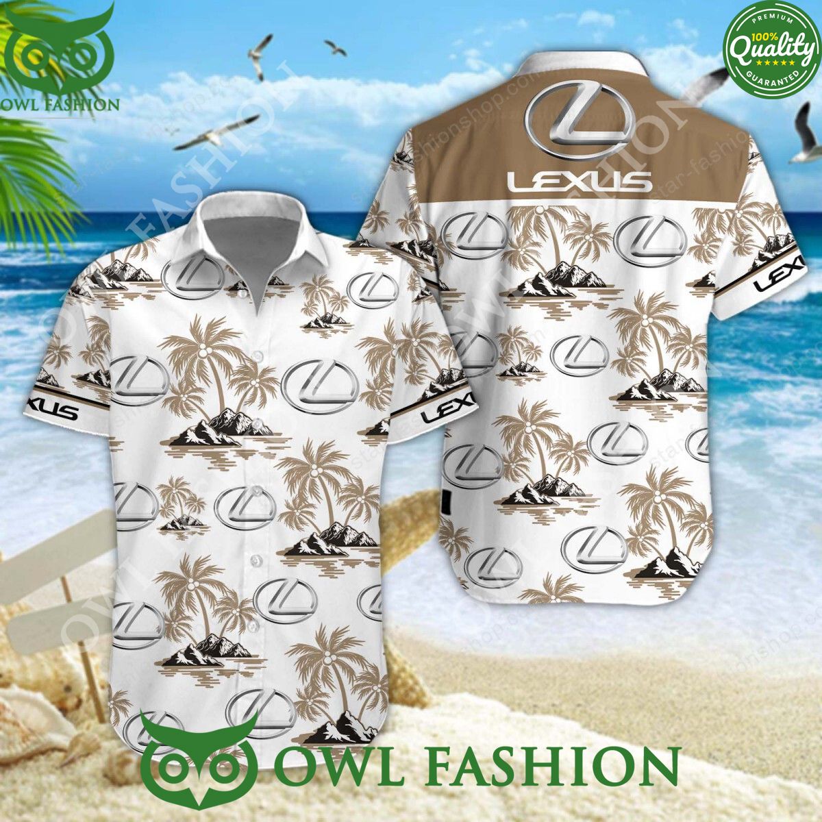 Trending Lexus Custom Color Hawaiian Short - Adult & Kids T-Shirts, Sweatshirts & Hoodies apparel design preview 1