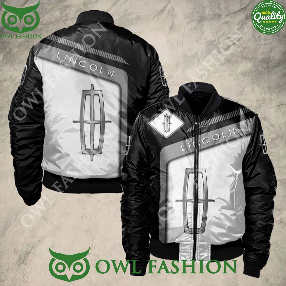 Trending Lincoln Brand Bomber Jacket Printed - Adult & Kids T-Shirts, Sweatshirts & Hoodies apparel design preview 1