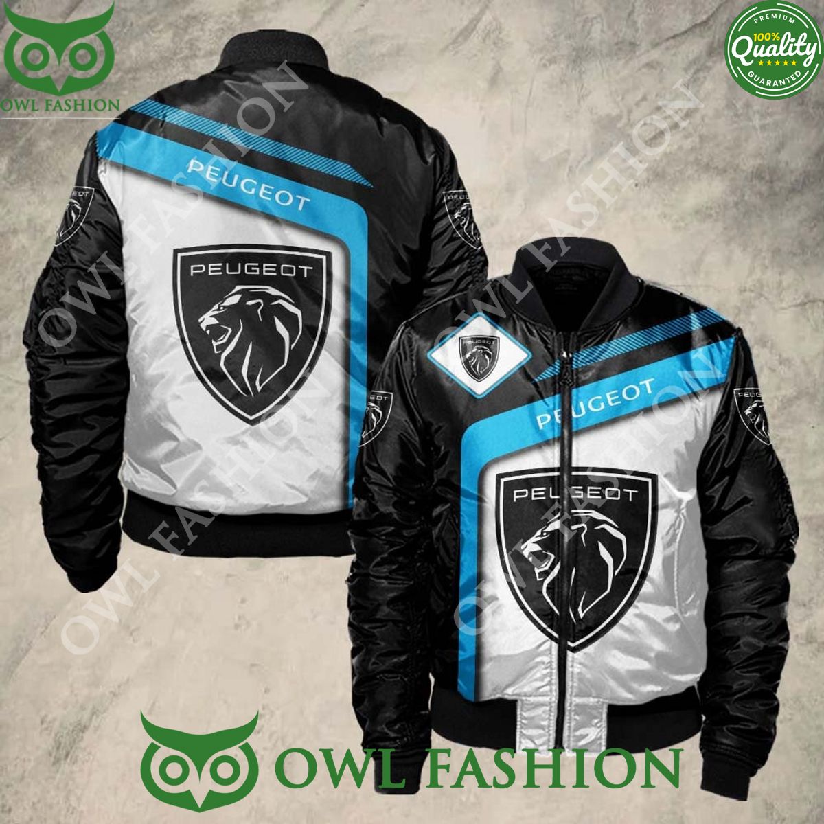 Trending Luxury Peugeot Car Sport Bomber Jacket - Adult & Kids T-Shirts, Sweatshirts & Hoodies apparel design preview 1