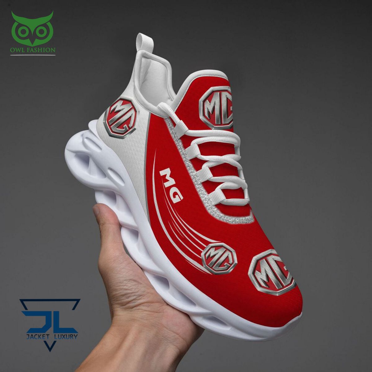 Trending MG Luxury Car Brand Logo Max Soul Shoes - Adult & Kids T-Shirts, Sweatshirts & Hoodies apparel design preview 1