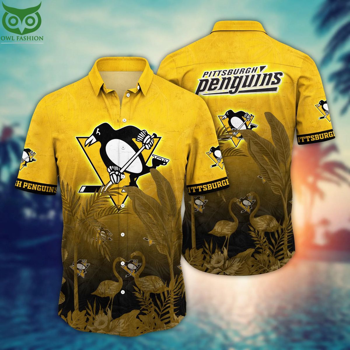Trending NHL Pittsburgh Penguins Flower Summer - Adult & Kids T-Shirts, Sweatshirts & Hoodies apparel design preview 1