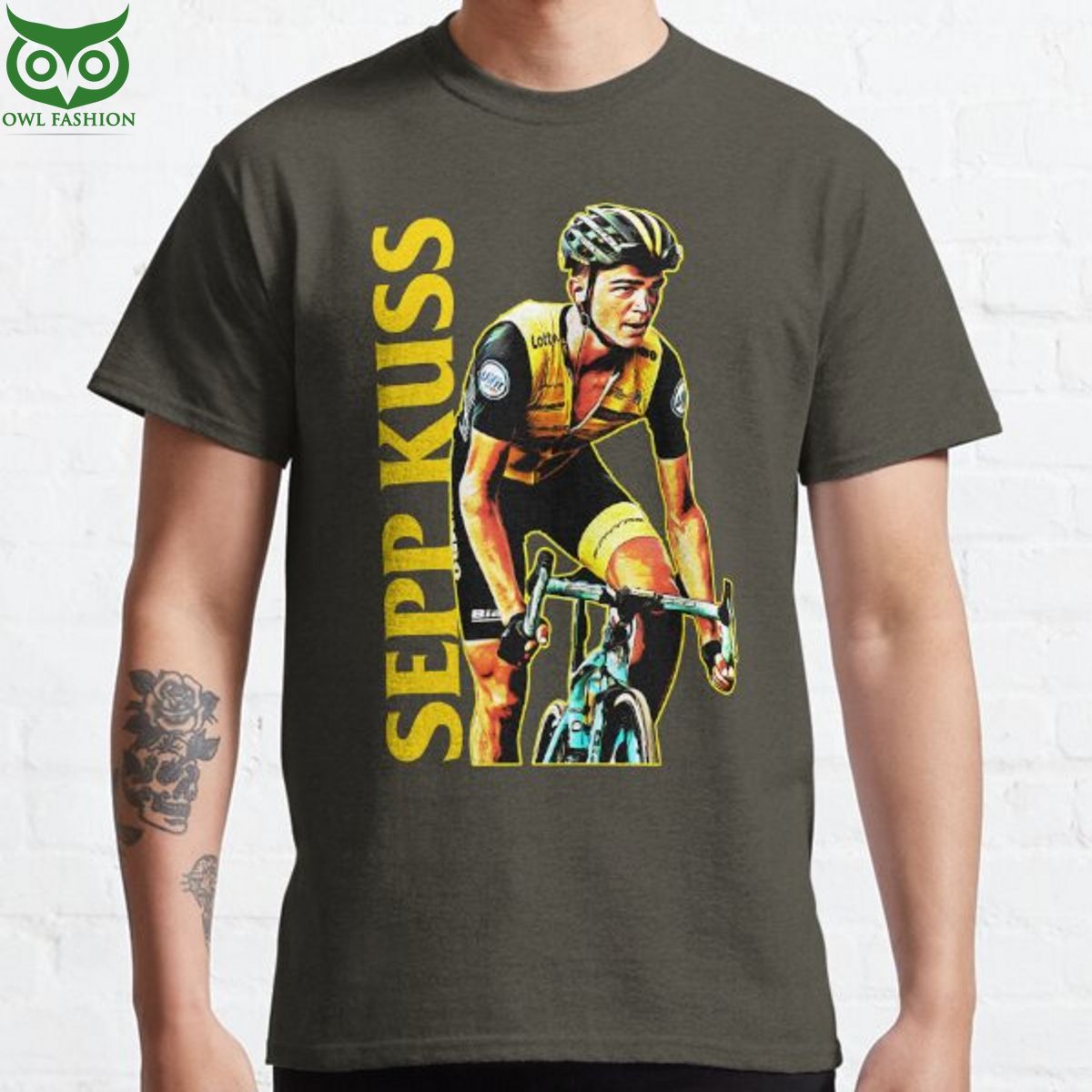 Trending Sepp Kuss Cyclist - Adult & Kids T-Shirts, Sweatshirts & Hoodies apparel design preview 1