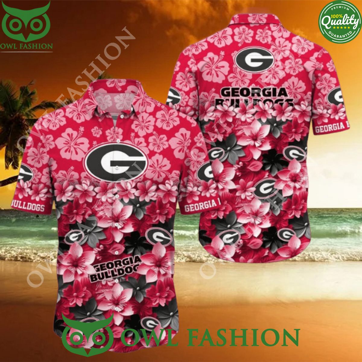Trending Summer 2024 Georgia Bulldogs NCAA pink - Adult & Kids T-Shirts, Sweatshirts & Hoodies apparel design preview 1