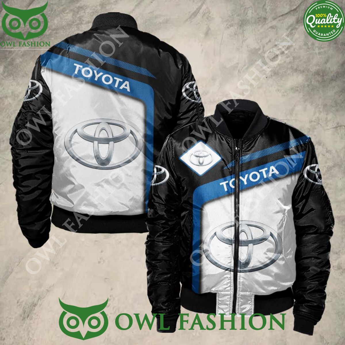 Trending Toyota Blue Car Sport Bomber Jacket - Adult & Kids T-Shirts, Sweatshirts & Hoodies apparel design preview 1
