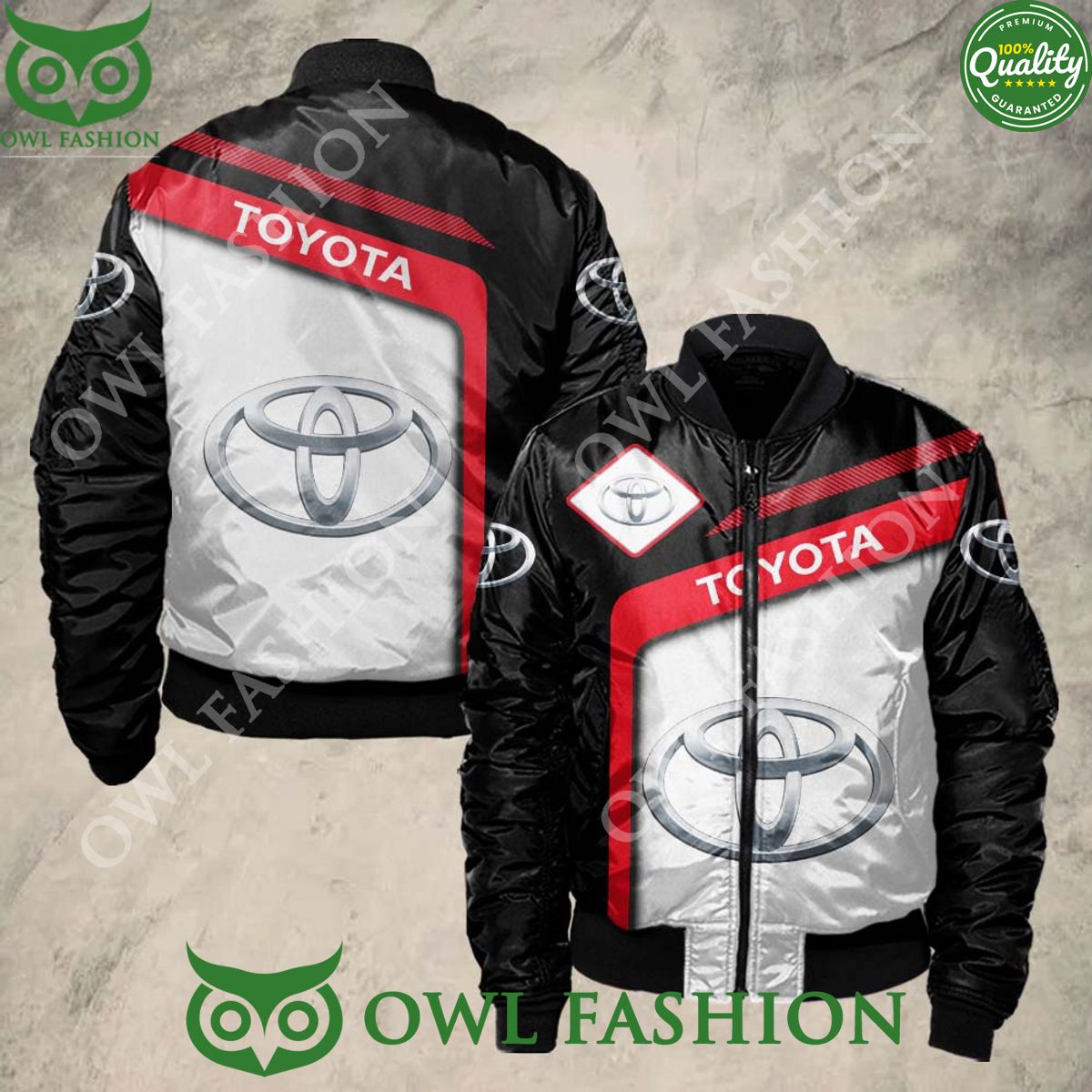 Trending Toyota Brand Bomber Jacket Printed - Adult & Kids T-Shirts, Sweatshirts & Hoodies apparel design preview 1