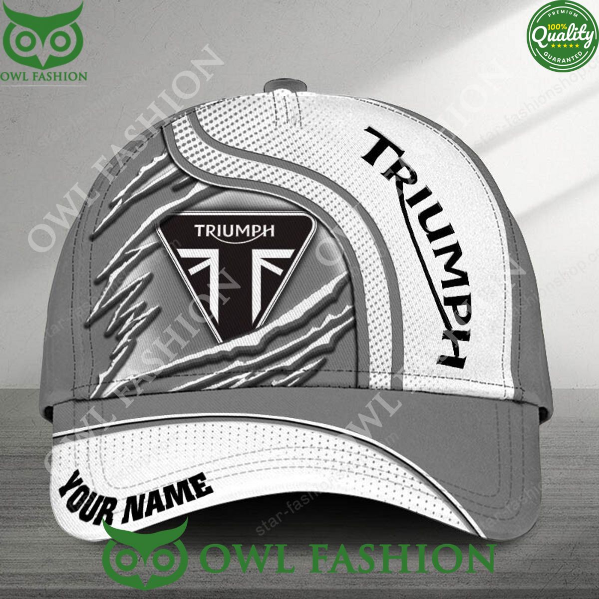 Triumph Motorcycles Claw Scratches Classic Cap - Adult & Kids T-Shirts, Sweatshirts & Hoodies apparel design preview 1