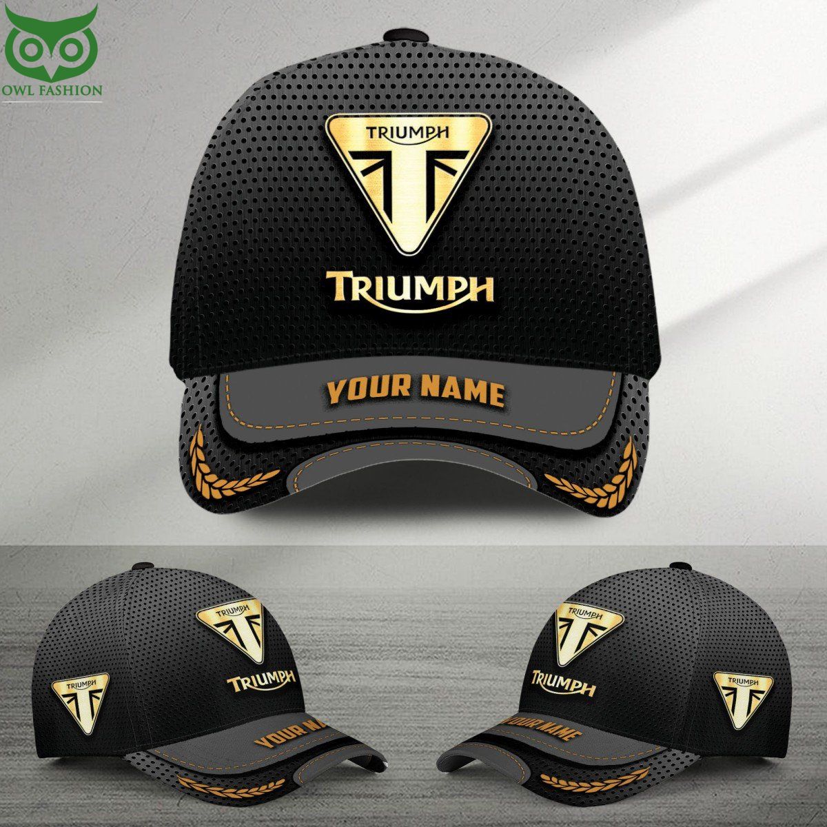 Triumph Motorcycles Motor Design New Classic Cap - Adult & Kids T-Shirts, Sweatshirts & Hoodies apparel design preview 1