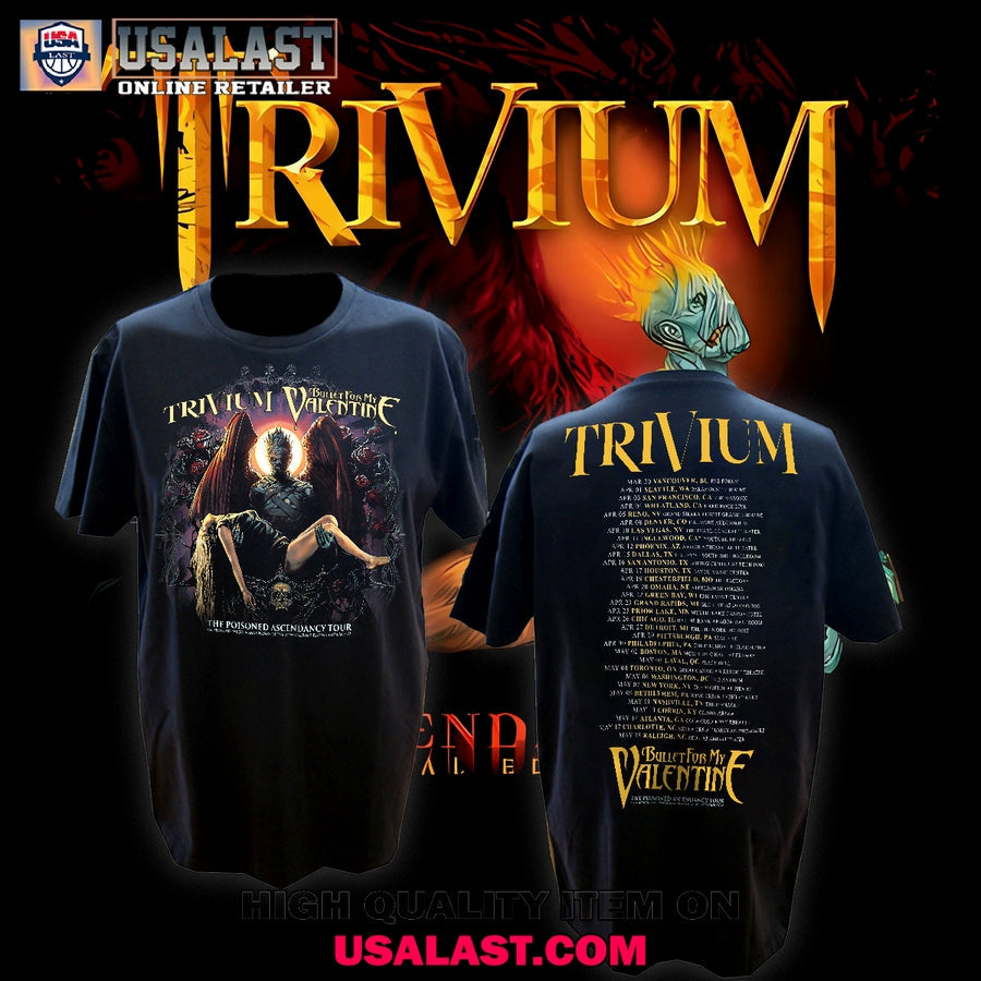 Trivium x Bullet For My Valentine The Poisoned - Adult & Kids T-Shirts, Sweatshirts & Hoodies apparel design preview 1