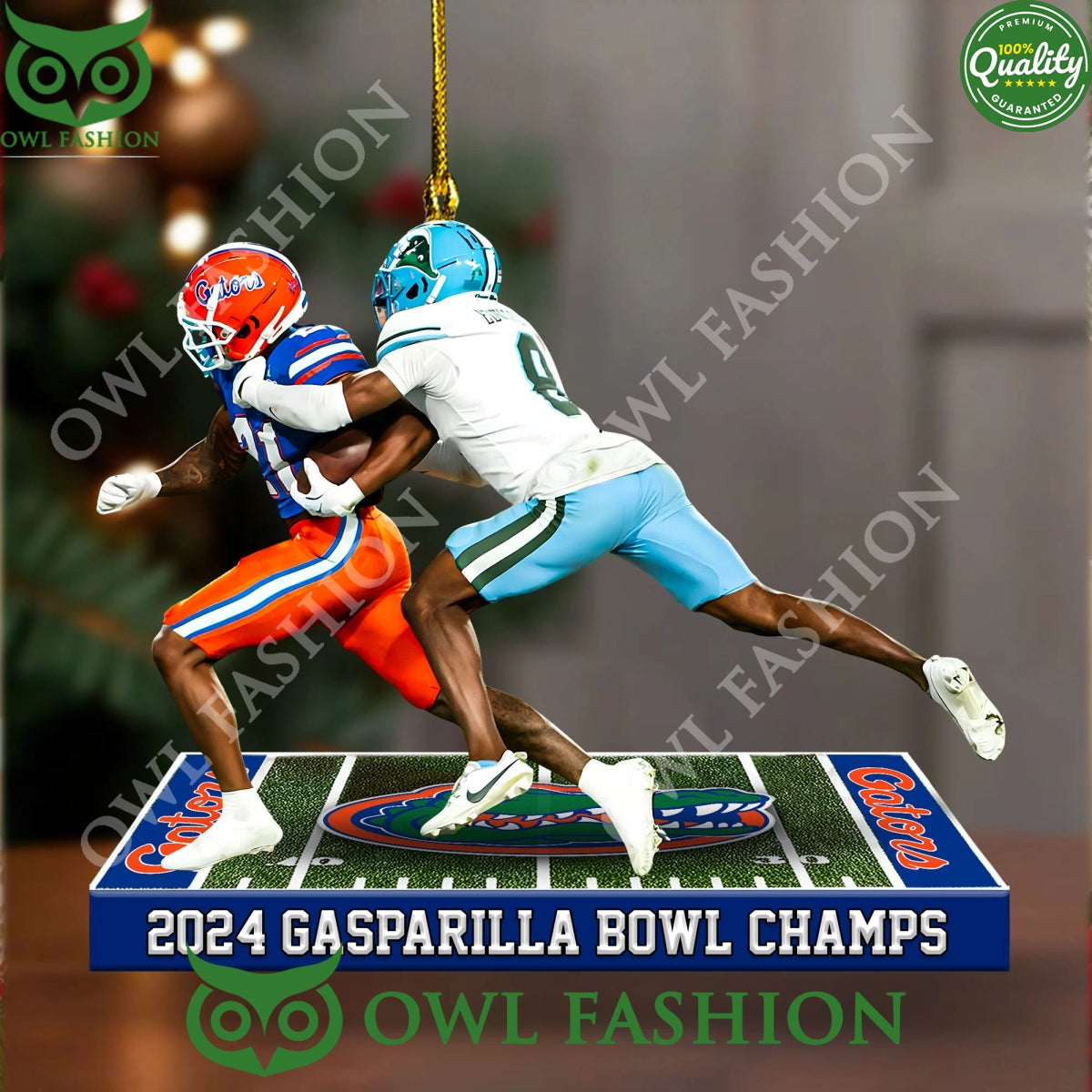 Tulane Green Wave lose Florida Gators 33 08 Plastic - Adult & Kids T-Shirts, Sweatshirts & Hoodies apparel design preview 1