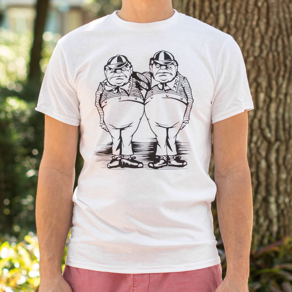 Tweedle Dum Dee - Adult & Kids T-Shirts, Sweatshirts & Hoodies apparel design preview 1