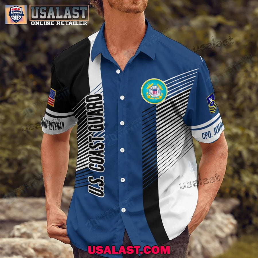 U.S. Coast Guard Hawaiian Polo And - Adult & Kids T-Shirts, Sweatshirts & Hoodies apparel design preview 1