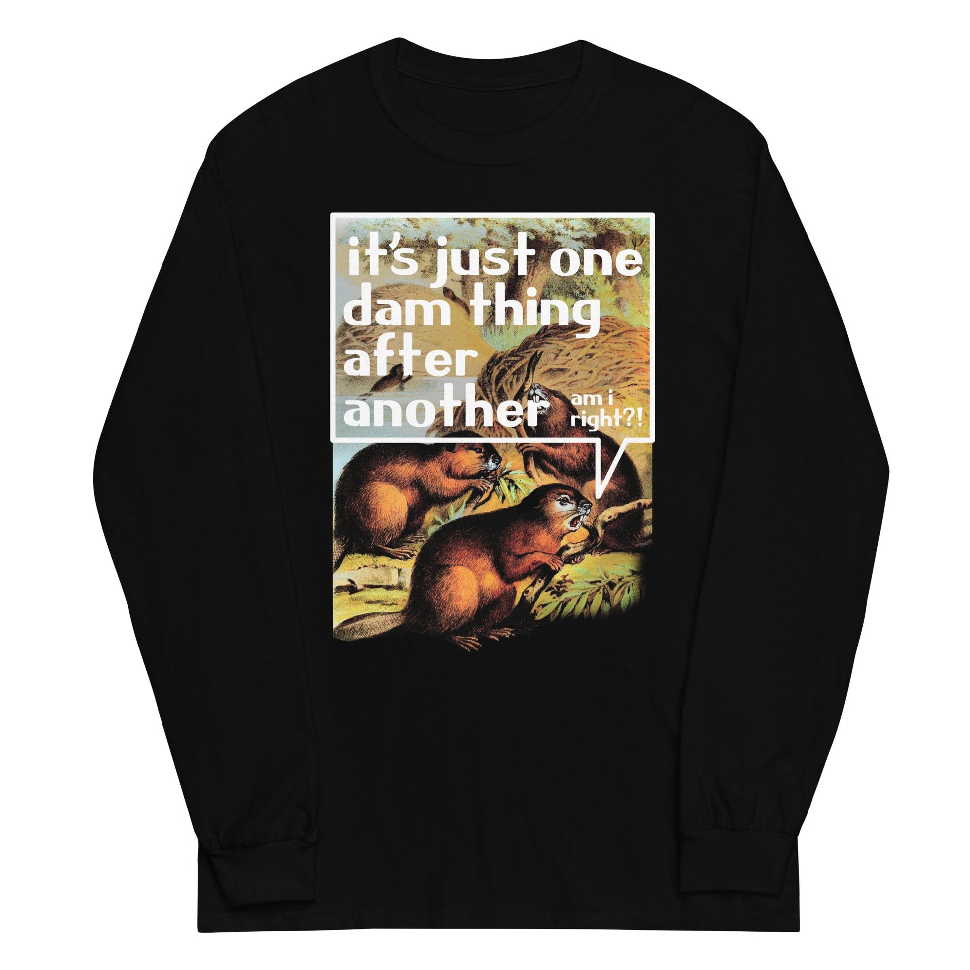 It's Just One Dam Thing After Another - Adult & Kids T-Shirts, Sweatshirts & Hoodies apparel design preview 1