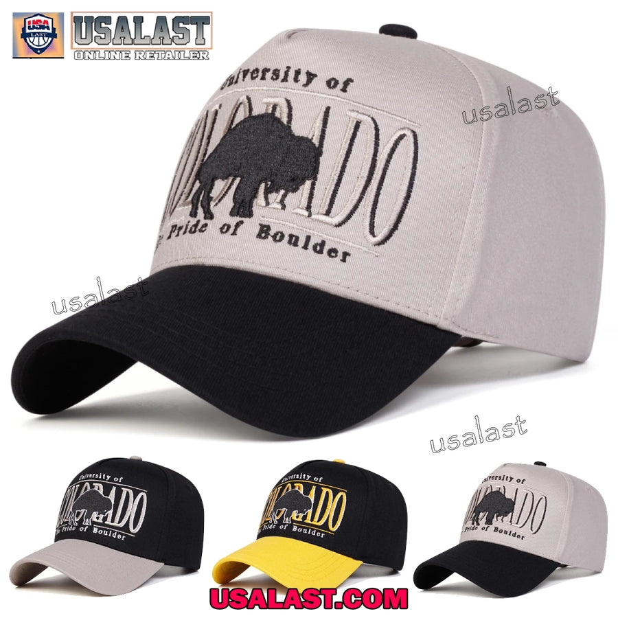 University of Colorado Boulder Embroidery Baseball - Adult & Kids T-Shirts, Sweatshirts & Hoodies apparel design preview 1