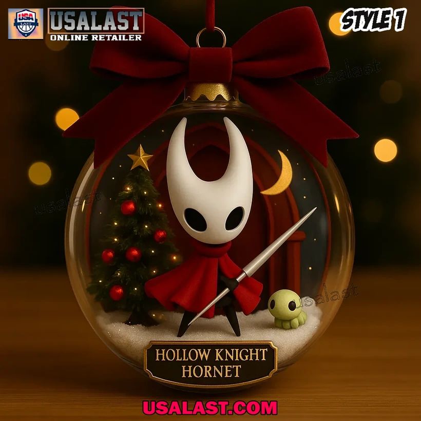Hollow Knight Christmas Ornaments 2025 - Adult & Kids T-Shirts, Sweatshirts & Hoodies apparel design preview 1