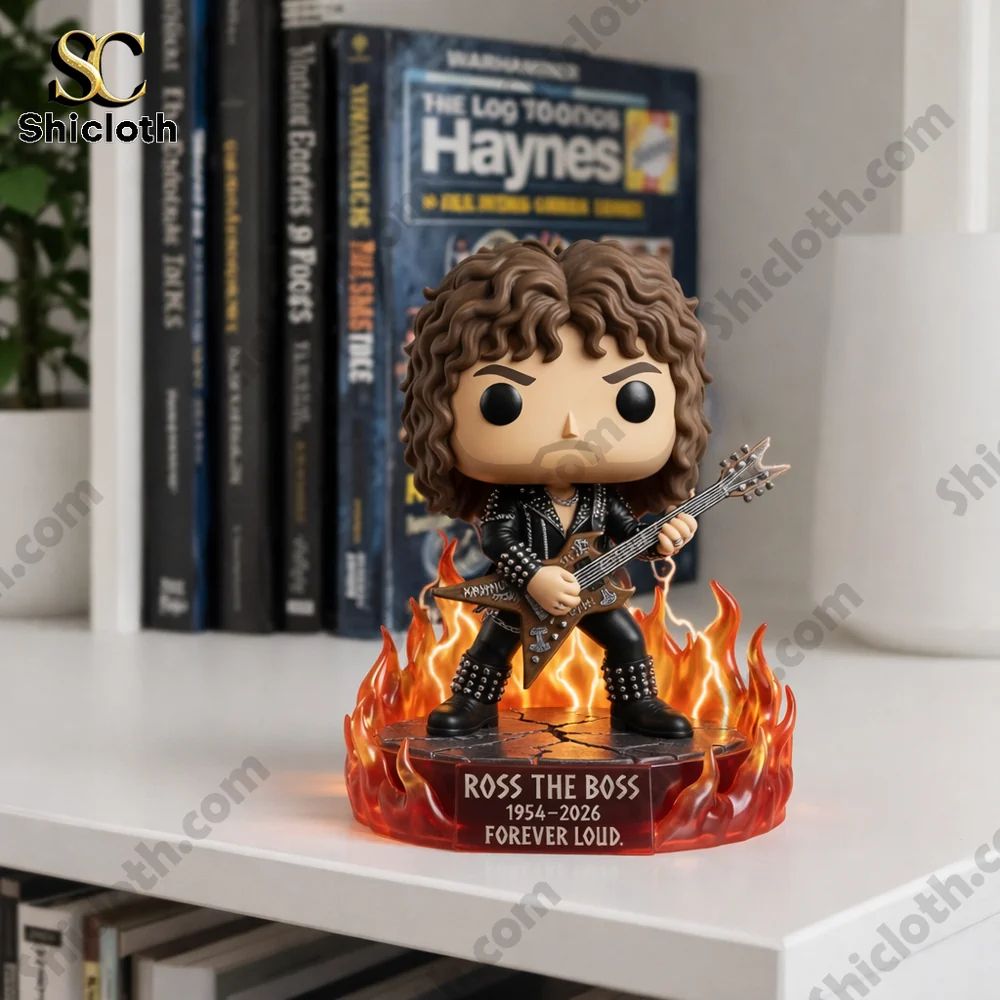 Ross The Boss Friedman Forever Loud Pop! Figure - Adult & Kids T-Shirts, Sweatshirts & Hoodies apparel design preview 1