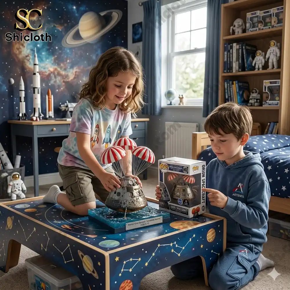 Nasa Artemis II Orion Spacecraft 2026 Splashdown Pop - Adult & Kids T-Shirts, Sweatshirts & Hoodies apparel design preview 1