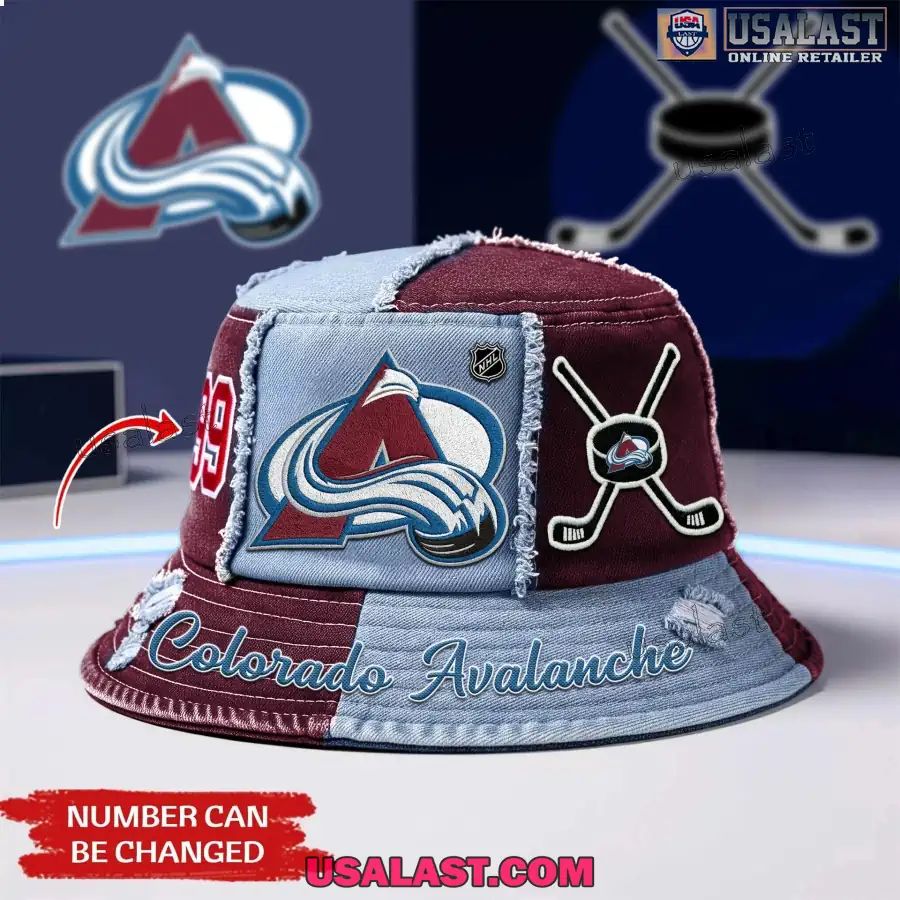 Colorado Avalanche Premium Bucket Hat - Adult & Kids T-Shirts, Sweatshirts & Hoodies apparel design preview 1