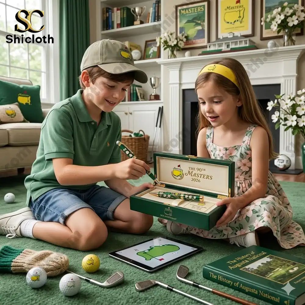 The 90th Masters 2026 Augusta National Commemorative - Adult & Kids T-Shirts, Sweatshirts & Hoodies apparel design preview 1