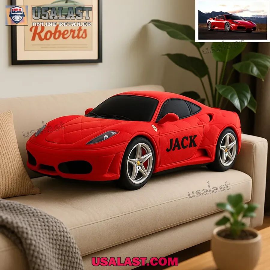 Personalized Custom Car Shape Plush Pillow - Adult & Kids T-Shirts, Sweatshirts & Hoodies apparel design preview 1