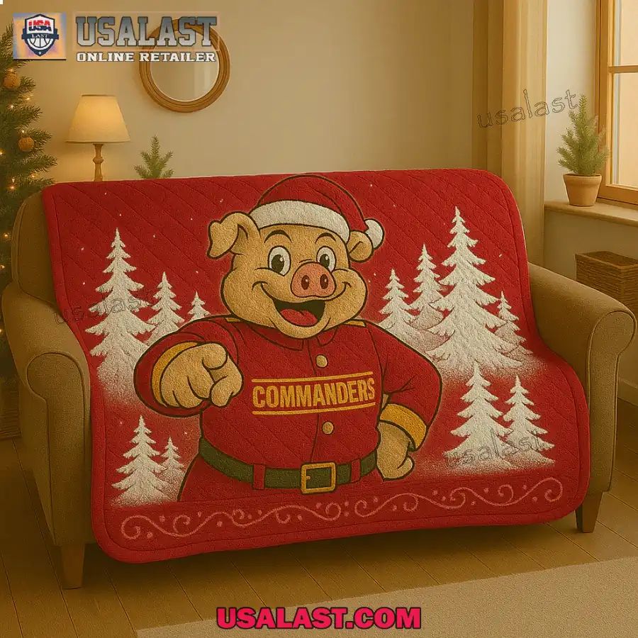 Washington Commanders Premium Christmas Fleece - Adult & Kids T-Shirts, Sweatshirts & Hoodies apparel design preview 1