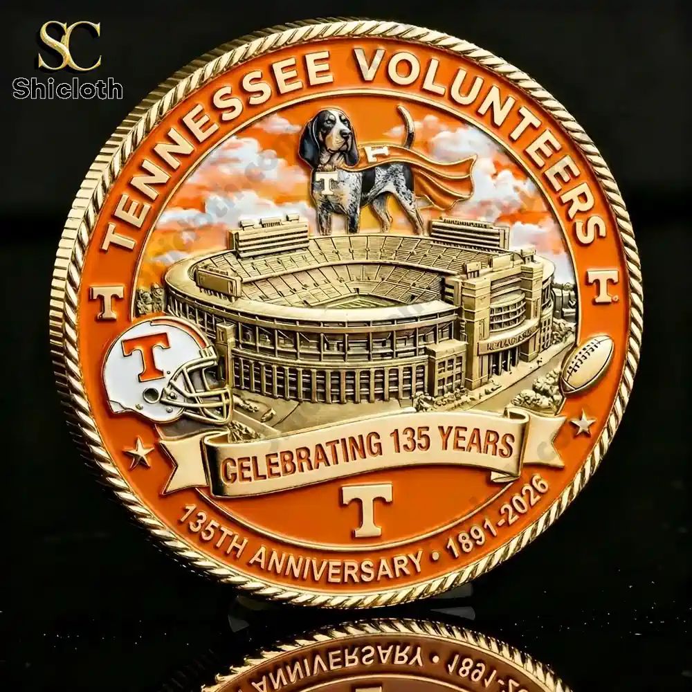 Tennessee Volunteers 135th Anniversary Commemorative - Adult & Kids T-Shirts, Sweatshirts & Hoodies apparel design preview 1