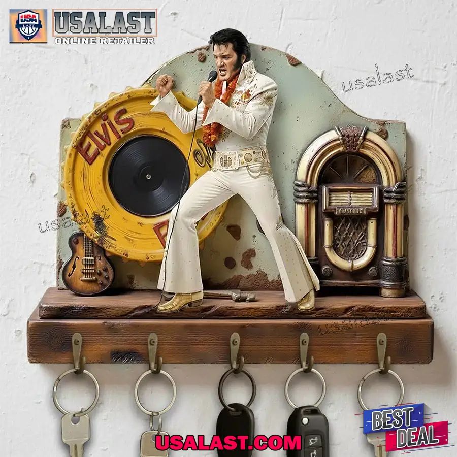 Elvis Presley Edition Wall Key Holder - Adult & Kids T-Shirts, Sweatshirts & Hoodies apparel design preview 1