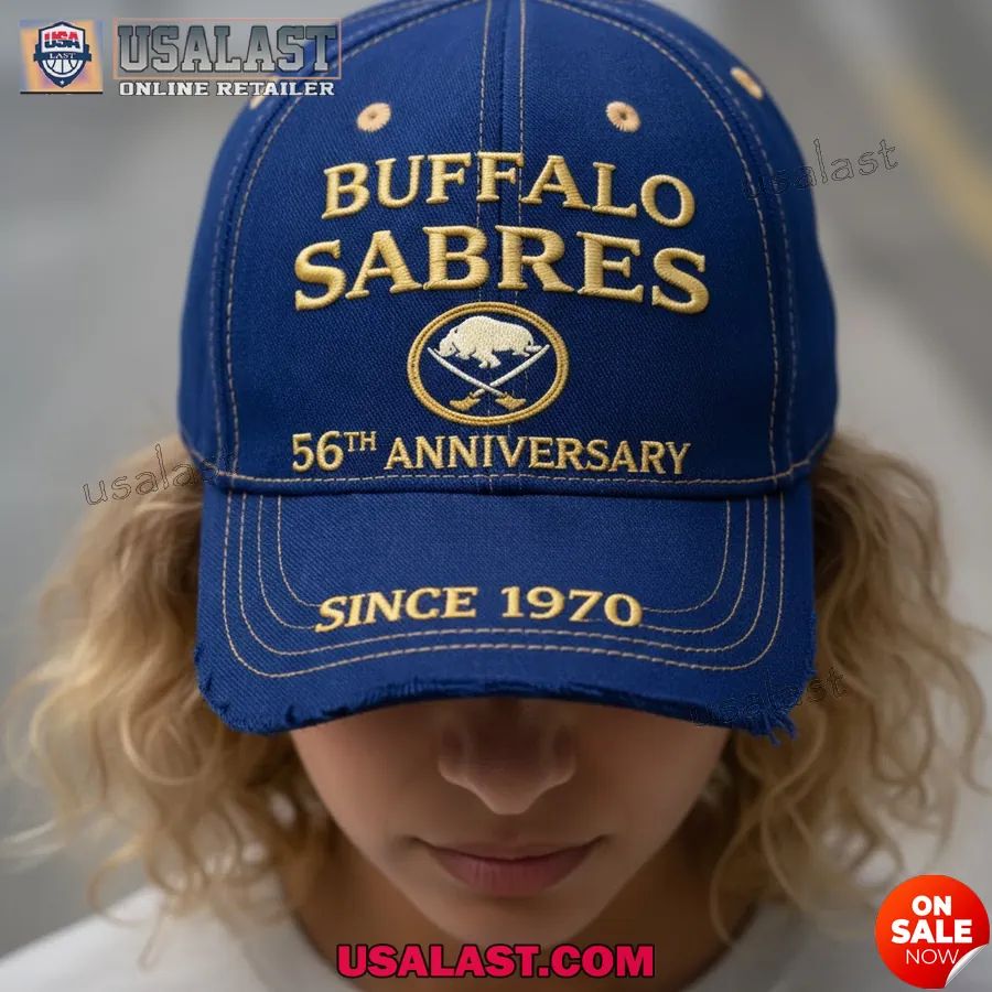 Buffalo Sabres 56th Anniversary 1970-2026 Classic Cap - Adult & Kids T-Shirts, Sweatshirts & Hoodies apparel design preview 1
