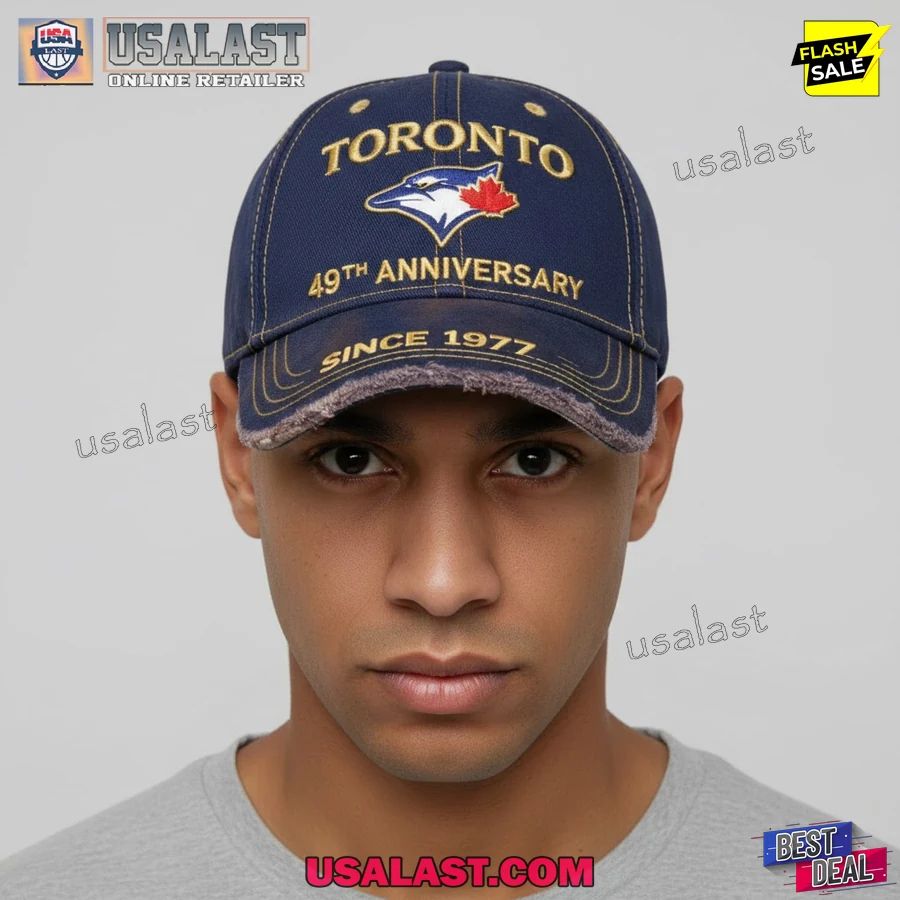 Toronto Blue Jays 49th Anniversary 1977-2026 Classic - Adult & Kids T-Shirts, Sweatshirts & Hoodies apparel design preview 1