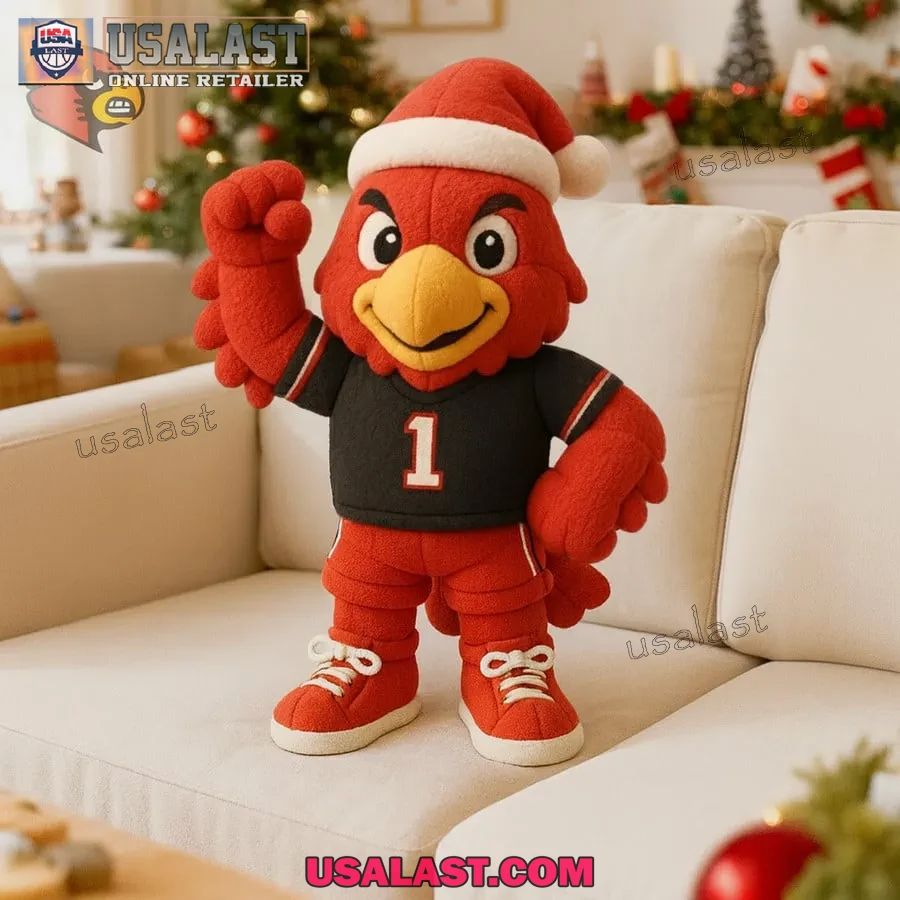 Louisville Cardinals Plush Shape Pillow - Adult & Kids T-Shirts, Sweatshirts & Hoodies apparel design preview 1