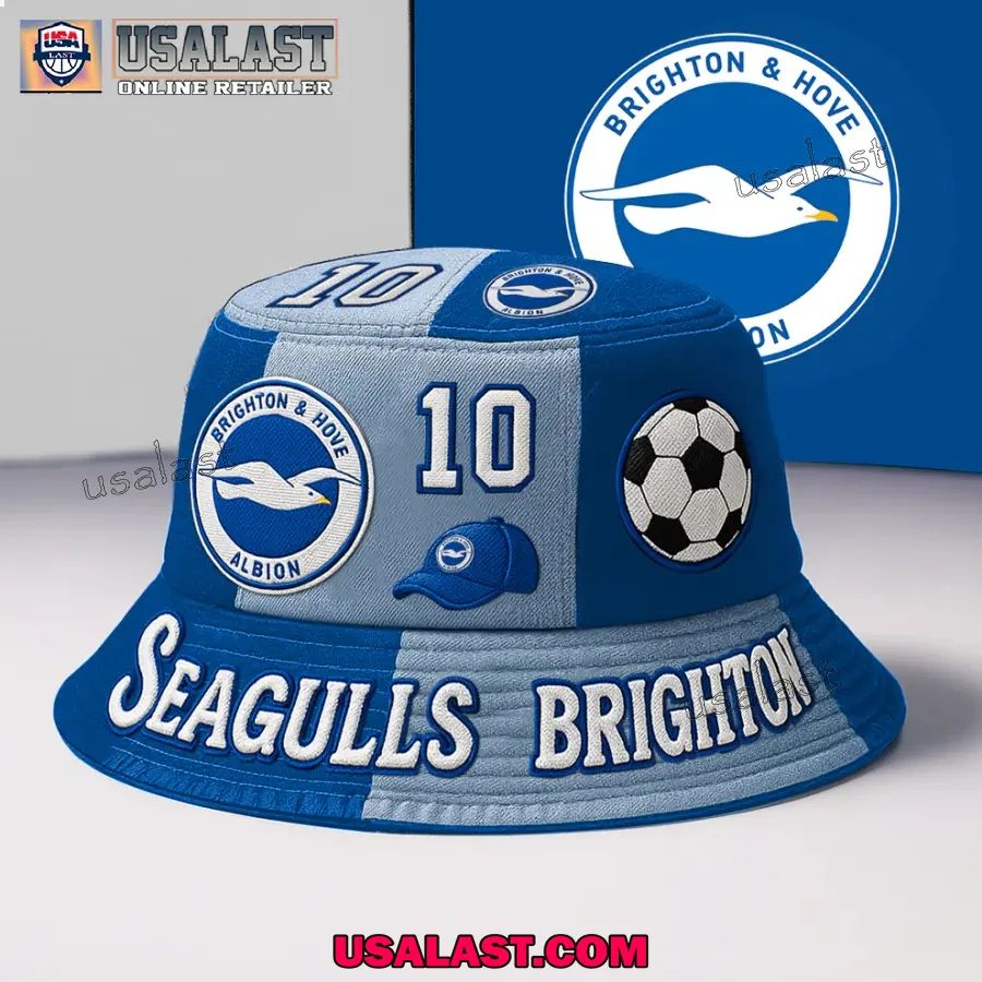 Personalized Brighton FC Seagulls Bucket Hat - Adult & Kids T-Shirts, Sweatshirts & Hoodies apparel design preview 1