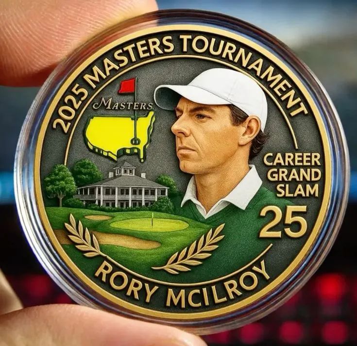 Rory McIlroy 2025 Masters Tournament Championship - Adult & Kids T-Shirts, Sweatshirts & Hoodies apparel design preview 1