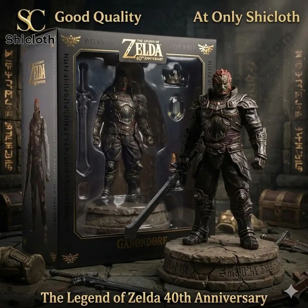 Zelda 40th Anniversary Hot Toy 1-6 Collection Figures - Adult & Kids T-Shirts, Sweatshirts & Hoodies apparel design preview 1