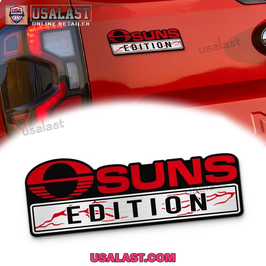 Gold Coast Suns Edition Custom 3D Car Badge Sticker - Adult & Kids T-Shirts, Sweatshirts & Hoodies apparel design preview 1
