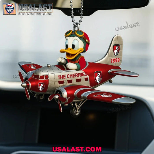 AFC Bournemouth x Donald Duck Christmas Hanging - Adult & Kids T-Shirts, Sweatshirts & Hoodies apparel design preview 1