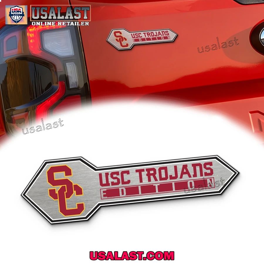 USC Trojans Edition 3D Car Badge Sticker - Adult & Kids T-Shirts, Sweatshirts & Hoodies apparel design preview 1