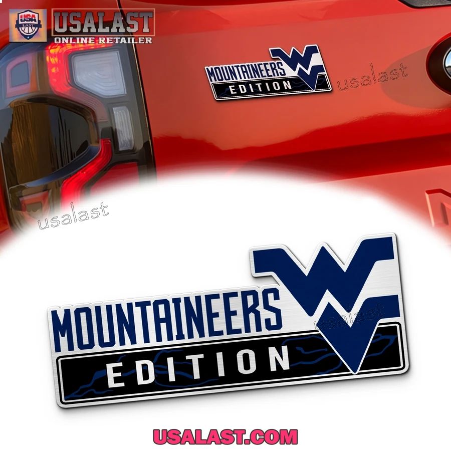 West Virginia Mountaineers Edition Custom 3D Car - Adult & Kids T-Shirts, Sweatshirts & Hoodies apparel design preview 1