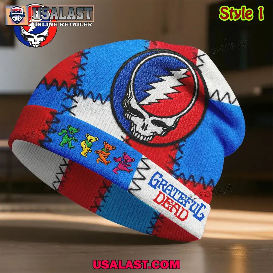 Grateful Dead Premium Beanie Hat - Adult & Kids T-Shirts, Sweatshirts & Hoodies apparel design preview 1